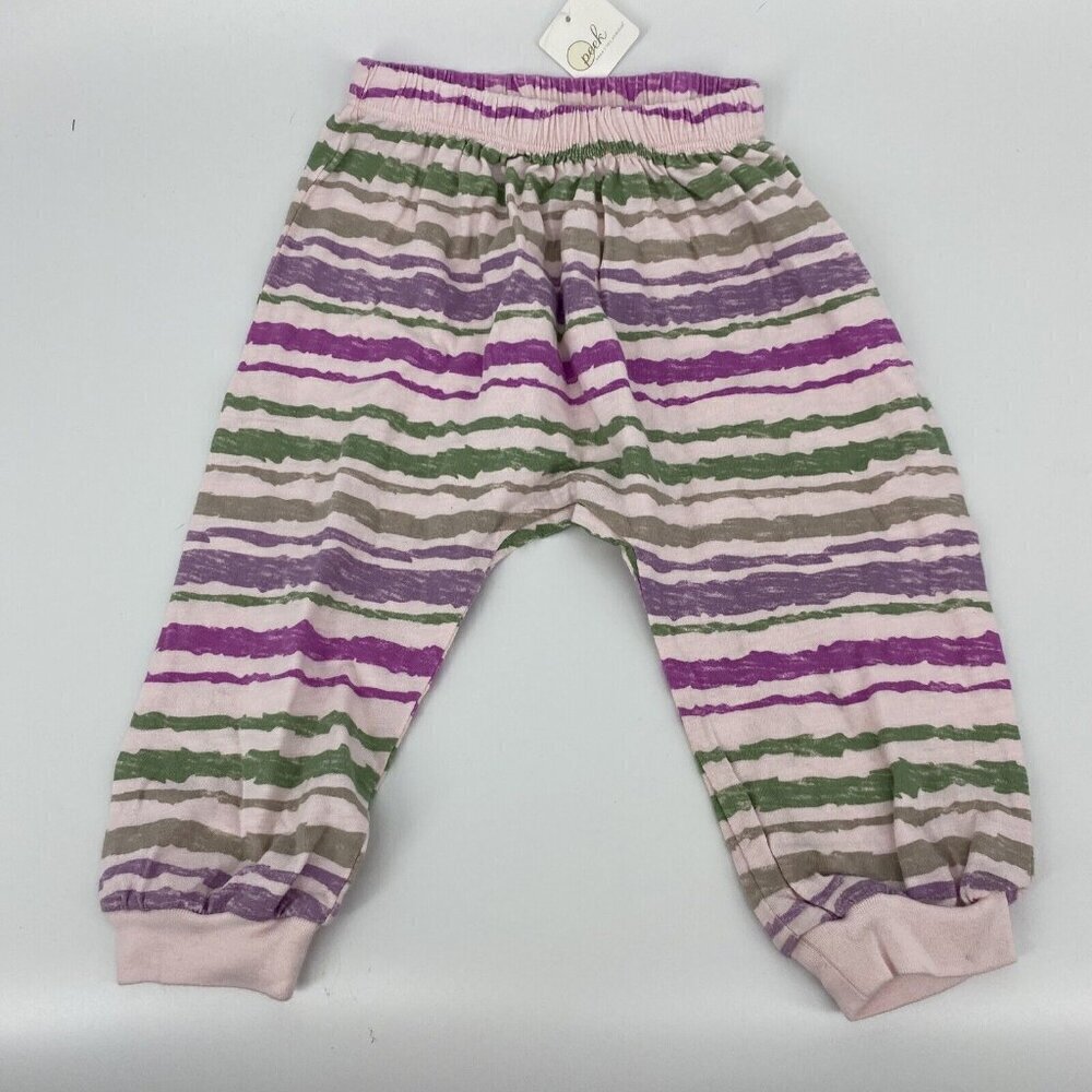 Peek Pants Girls 18-24M Joggers Purple Pink